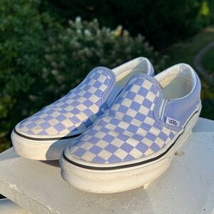 Vans Kids Slip On Checkerboard Shoes